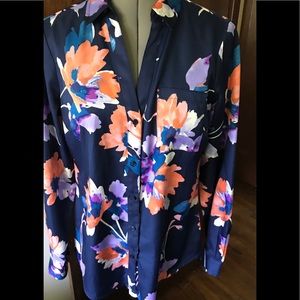 Flowered blouse
